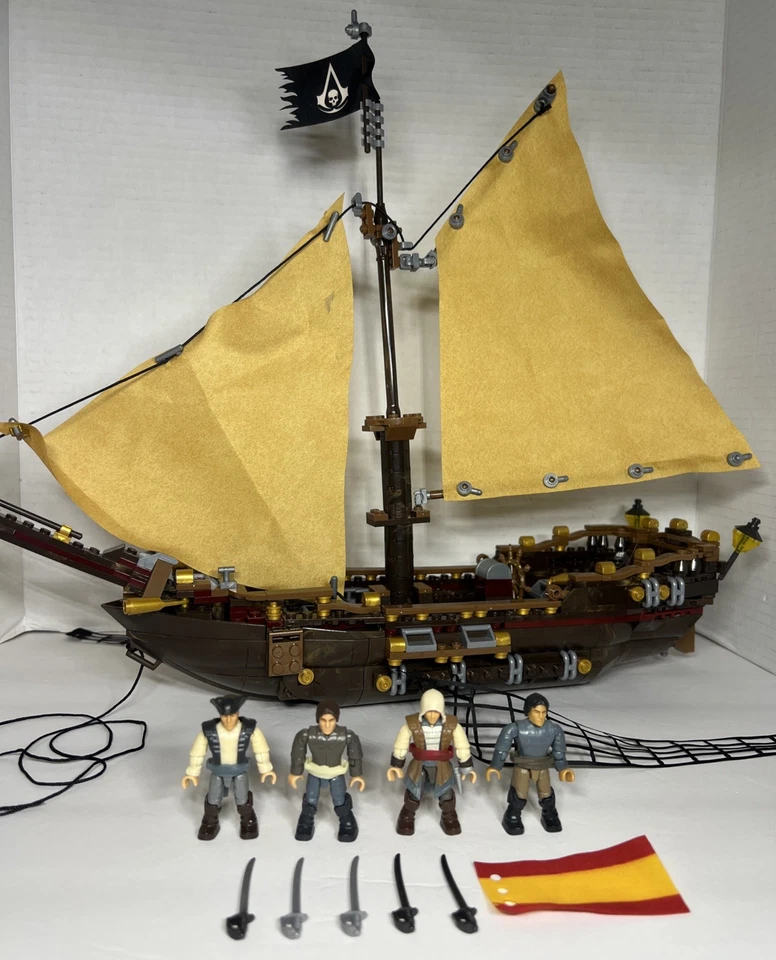Mega Bloks Construx Assassins Creed Gunboat Takedown Set *SHIPS NOW* - Image 2 of 4
