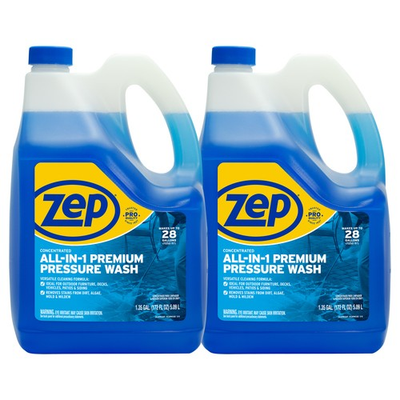 #ad Zep Concentrated All In 1 Premium Pressure Wash Cleaner $34.99