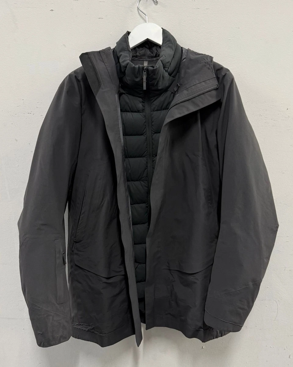 ジャケット・アウター arc'teryx VEILANCE comp site hooded jkt Black Veilance Secant Comp Jacket | SVD
