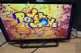 TESTED Sega Dreamcast Console System with 2 controllers & Powerstone Game