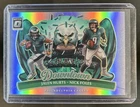2025 Panini Donruss Optic Jalen Hurts Nick Foles Downtown Duos #12 Eagles
