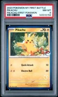 2023 POKEMON MY FIRST BATTLE-PIKACHU DECK FIRST POKEMON PIKACHU PSA 8