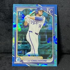 JAC CAGLIANONE 2024 Bowman Chrome Draft Sapphire 1st RC #BDC-8 Very Clean a