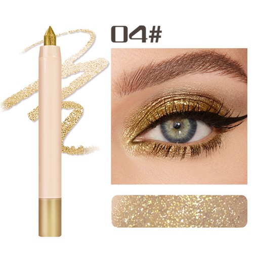 Delineador de ojos para mujeres palo tema fiesta sombra de ojos palo larga duración nacarado 1 pieza - Imagen 28 de 35