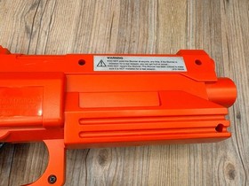 KONAMI SEGA SATURN STUNNER LIGHT GUN CONTROLLER ORANGE MK-80113 ORIGINAL
