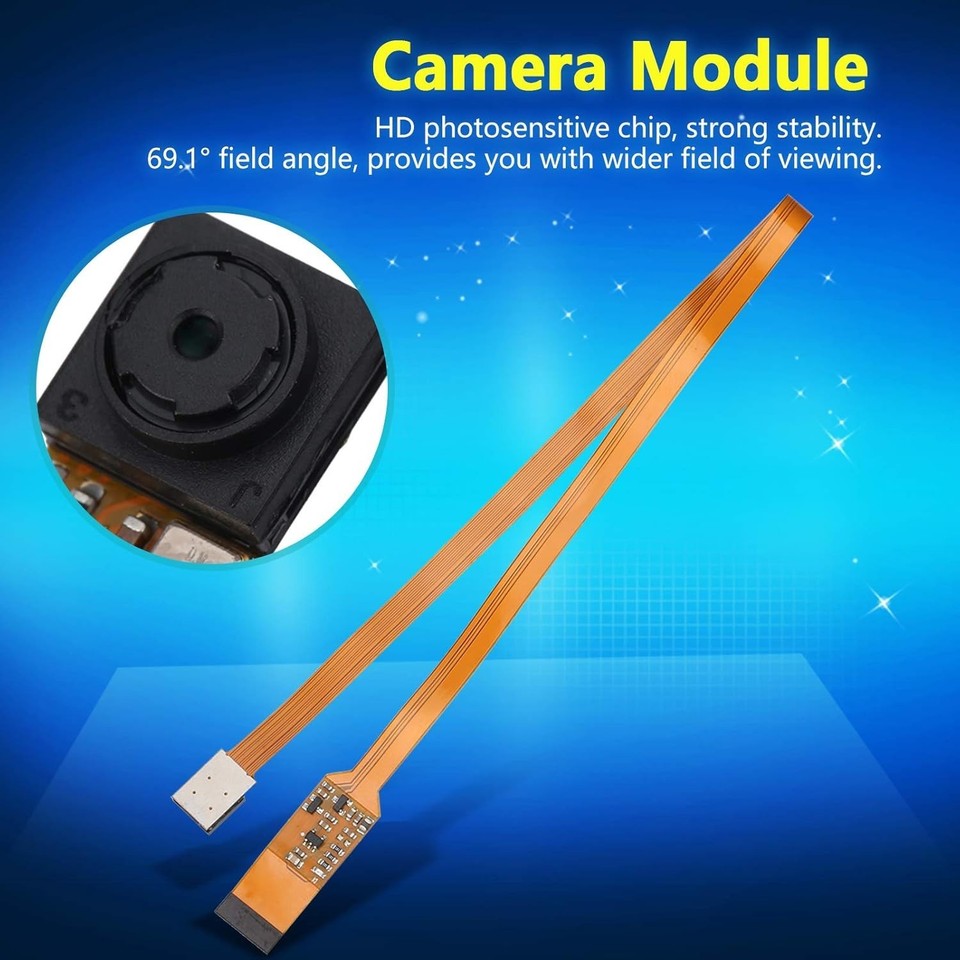 Camera for Raspberry Pi, Mini Camera Module HBV‑ZERO‑V3.0 HD Module 5MP ...