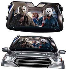 Horror Movie Character Windshield Sun Shade 55 x 30 inches 06. Horror Character
