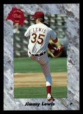 Jimmy Lewis 1991 Classic Four Sport #94 Houston Astros