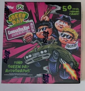 NEW SEALED 2024 TOPPS GARBAGE PAIL KIDS BATTLE OF THE BANDS GREEN DAY HOBBY BOX