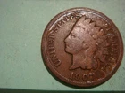 1907 Indian Head Penny IHP in Good album filler cond - actual coin in photo