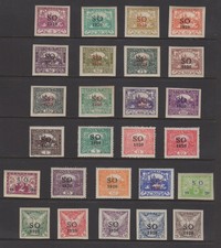 1920 Eastern Silesia / Czechoslovakia - Poland M-NH Cat $35.50 ++