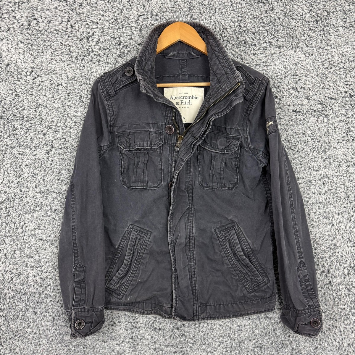 Vintage Abercrombie & Fitch Jacket Mens Small Sentinel Cargo