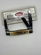 CASE XX 2005  Stockman Amber Bone #63032 CV Pocket Knife NEW with Box