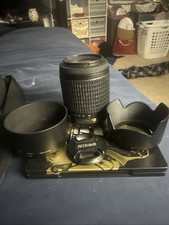 Nikon D3400 DSLR KIT With 3 Lenses and body Excellent condition With case