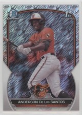 2023 Bowman Chrome Prospects Shimmer Refractor Anderson De Los Santos 0nr3