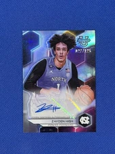 2023-24 Bowman Best University #B23-ZH Zayden High Auto /125 autograph