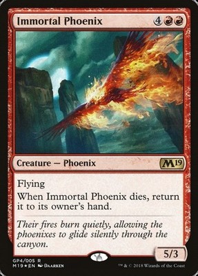 NM Foil - Immortal Phoenix [GBP - GP4] Gift Bxes and Promos