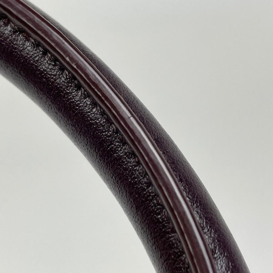 PRADA BN1841 Handbag Tote Bag Nylon Bordeaux #BS1530 thumbnail 5