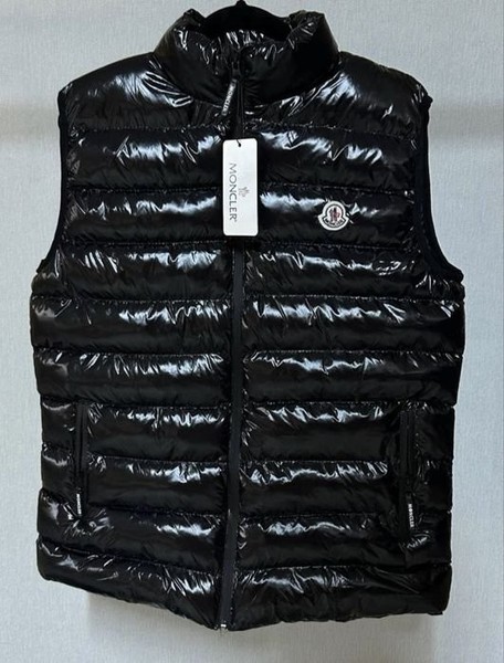 Men Moncler Vest Black 38