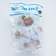 Vintage Norfin Troll Doll DAN Original EFS Marketing NIP New In Package 1980s