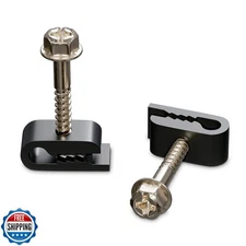 THE CIMPLE CO - Mini Wire Cable Clips, Electrical Wire Cable Clip, 1/10 in (3