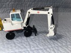 3 Mini Excavator NZG 1:35 Scale Kramer-Allrad-O&K & Ertl Bobcat Skidsteer Toys — photo 8