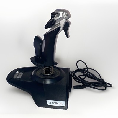 Saitek ST290 Pro USB PC Flight Stick Joystick Controller TESTED WORKS