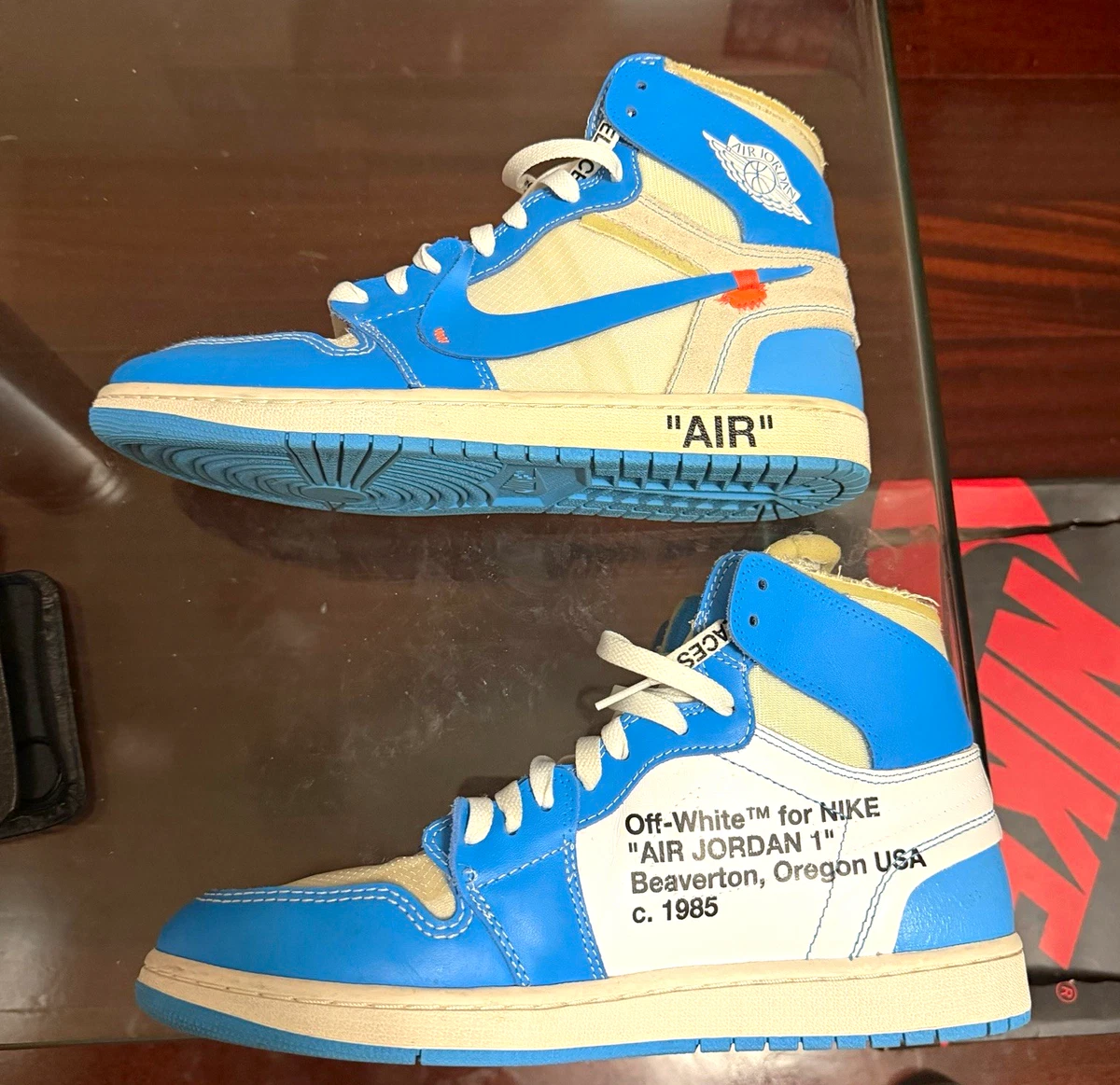 Las mejores ofertas en Jordan 1 Retro OG x Off-White High White | eBay