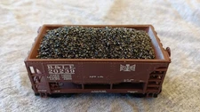 HO Scale METALLURGICAL COKE LOAD - Fits Walthers "Minnesota" Ore Cars
