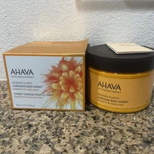 AHAVA Dead Sea Plants Caressing Body Sorbet Mandarin Cedarwood 350ml 12.3oz New