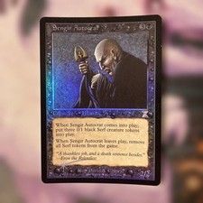 Sengir's Servant Foil MTG Time Spiral Englisch Gebraucht