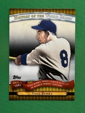 2010 Topps Baseball History of the World Series #HWS13 Yogi Berra