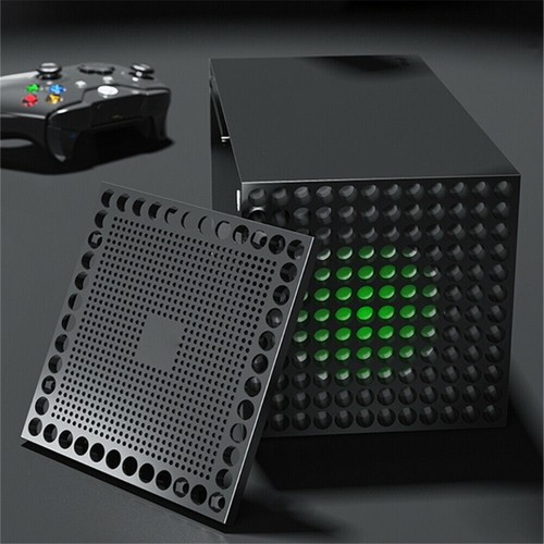Heat Dissipation Dust Cover+Handle Hooks Brackets for Xbox Series X Console b - Picture 3 of 9