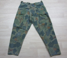 Vintage 1970s KAMO Mitchell Reversible Hunting Pants Wine Leaf Cloud Camo