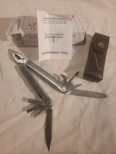 Leatherman 1985 PST Pocket Survival Tool New Old Stock All Original With Box