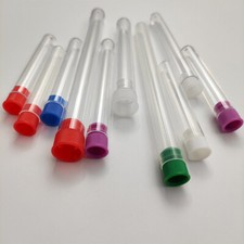 5pcs Round Sewing Needle storage Holder Plastic Box Sewing Pin Case Tube 3 Size