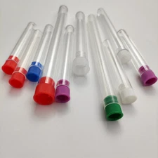 5pcs Round Sewing Needle storage Holder Plastic Box Sewing Pin Case Tube 3 Size