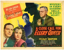 A Close Call for Ellery Queen (1942) - Original U.S. Lobby Card (11