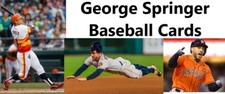 You Pick Your Card - George Springer - Houston Astros - Baseball Card Selection