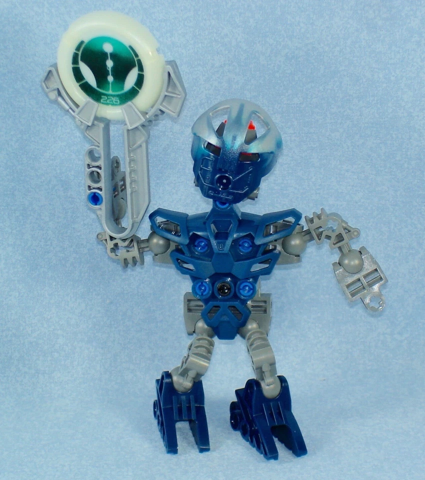 Lego Bionicle METRU NUI MATORAN (8607 ~ 8612) con DISCOS KANOKA que brillan en la oscuridad Foto 3 de 4