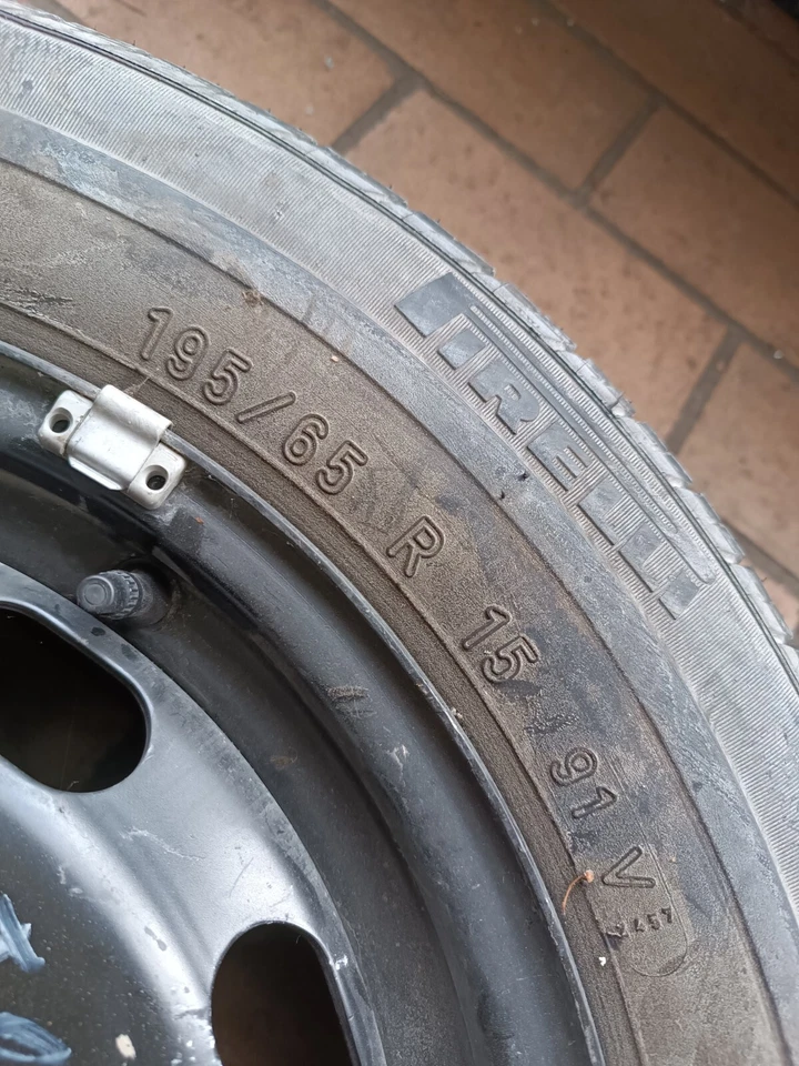 Original VW Golf 4 1J Audi A3 8L Ersatzrad Reserverad 195/65R15 91H 1J0601027Q - Bild 2 von 4