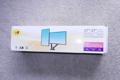 NB North Bayou F180 - Dual Monitor Arm - HEAVE-DURABLE Product!