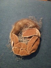 Vintage Women's Hat, Headpiece, Fur