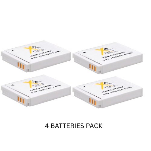 4er Pack NB-6L Akku für Canon PowerShot SX530 HS, SX540 HS, SX610 HS, SX710 HS - Bild 1 von 8