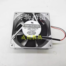 Sanyo 109E1224A105 DC24V 0.37A 12CM 2-Wire Aluminum Frame Inverter Cooling Fan