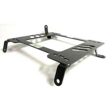 Planted Seat Bracket Driver Left Side Mazda Rx8 2003 Steel Black