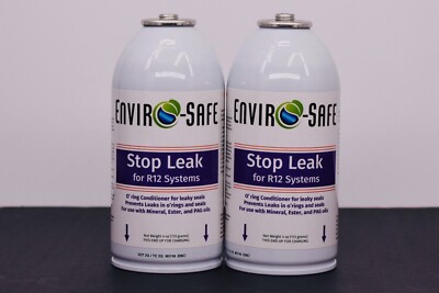Stop Leak for R12, Envirosafe stopleak, 2 cans