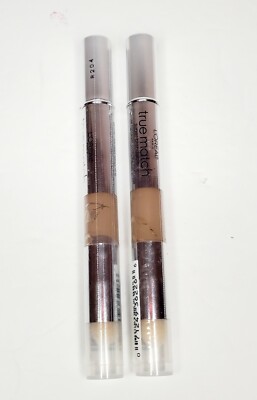 2x L'Oreal True Match Super-Blendable Multi Use Concealer  W-7-8 #Dark 