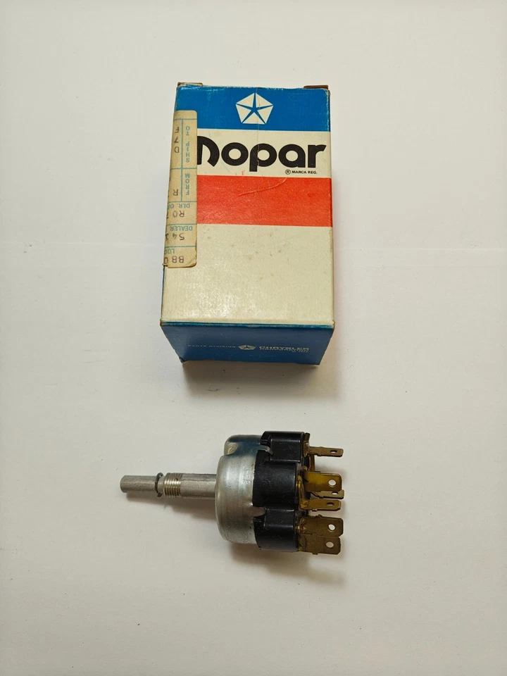 Interruptor limpiaparabrisas de 2 velocidades Dodge Truck B100 B200 B300 D100 D150 1969-1981 3004104 nuevo en stock Foto 3 de 4