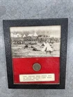 1861 Indian Head Penny Dug in Union Cavalry Camp Near Gettysburg, PA - Framed